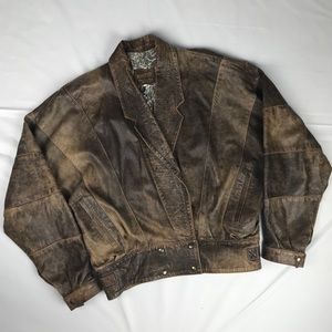 Vintage Vera Pelle Leather Jacket